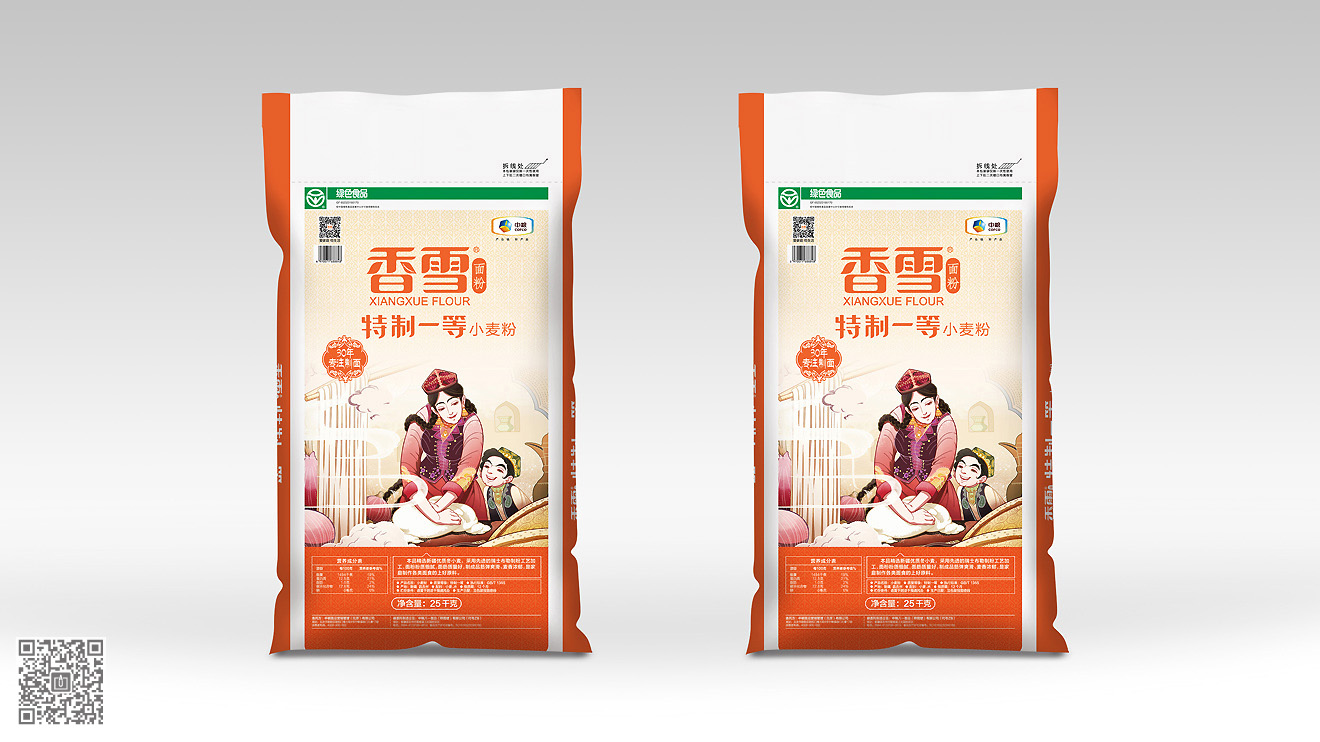 中糧面粉包裝設(shè)計(jì)與插畫(huà)繪制二